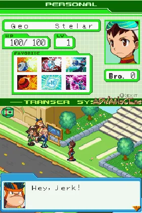 Mega Man Star Force - Dragon (USA) screen shot game playing